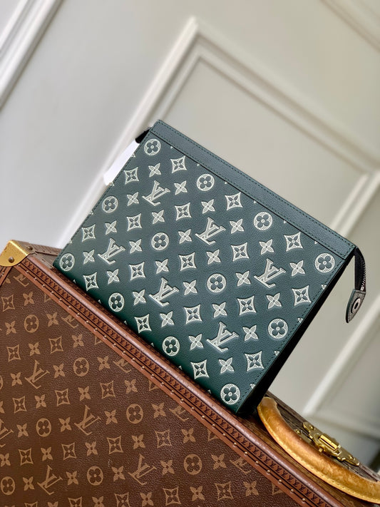 Louis Vuitton Monogram Eclipse Pochette Voyage
