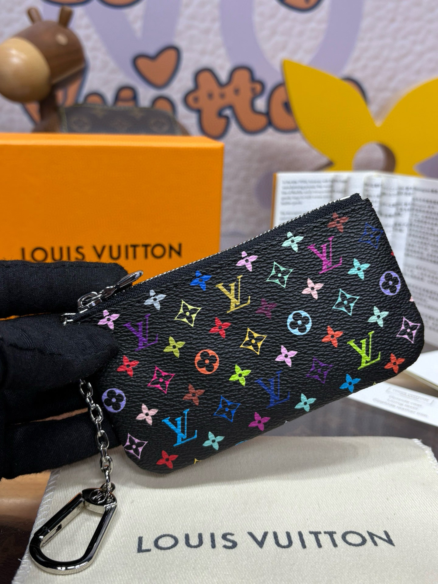 Louis Vuitton LV x TM Key Pouch Other Monogram Canvas