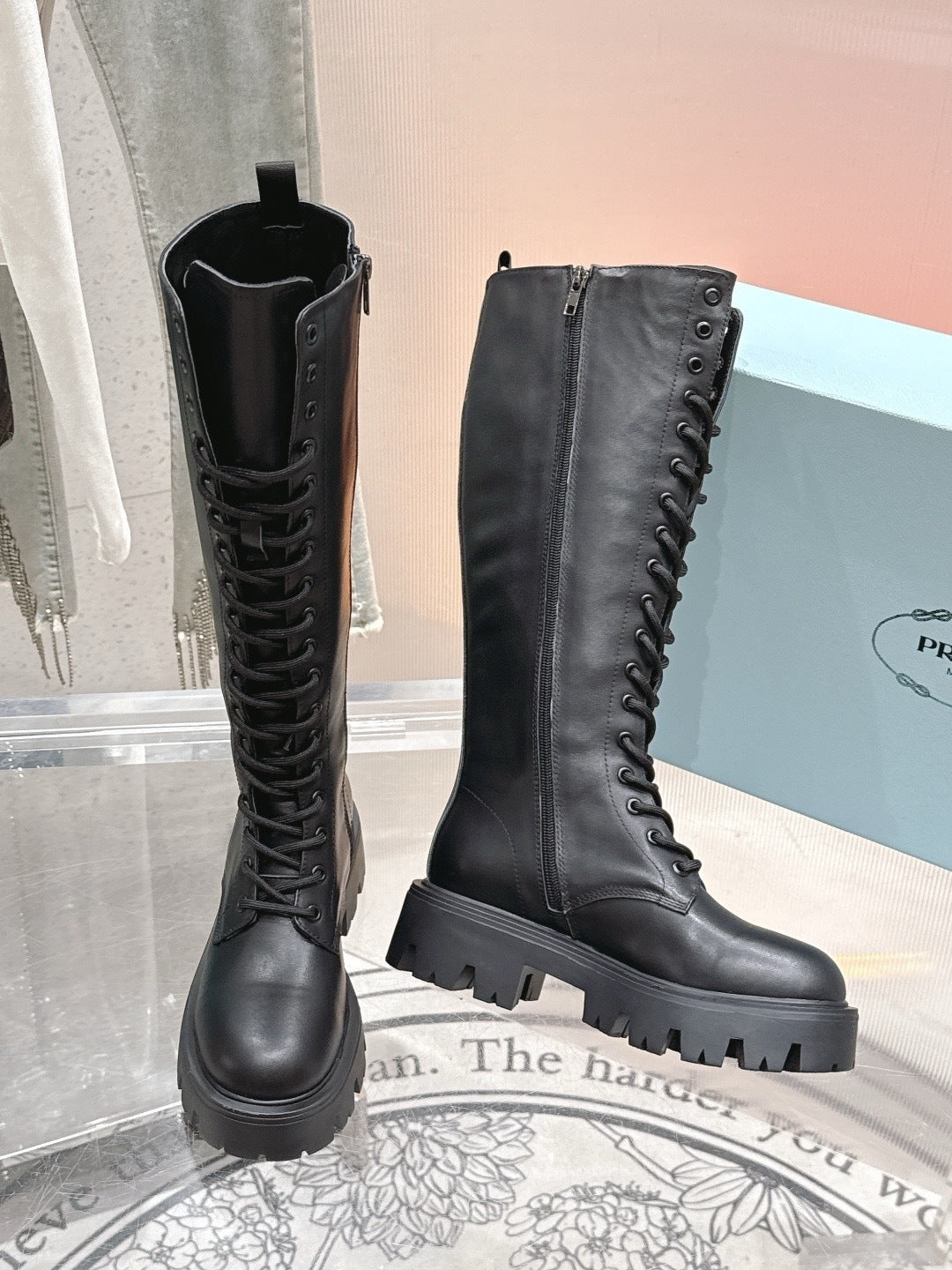 Prada Long Boots, high