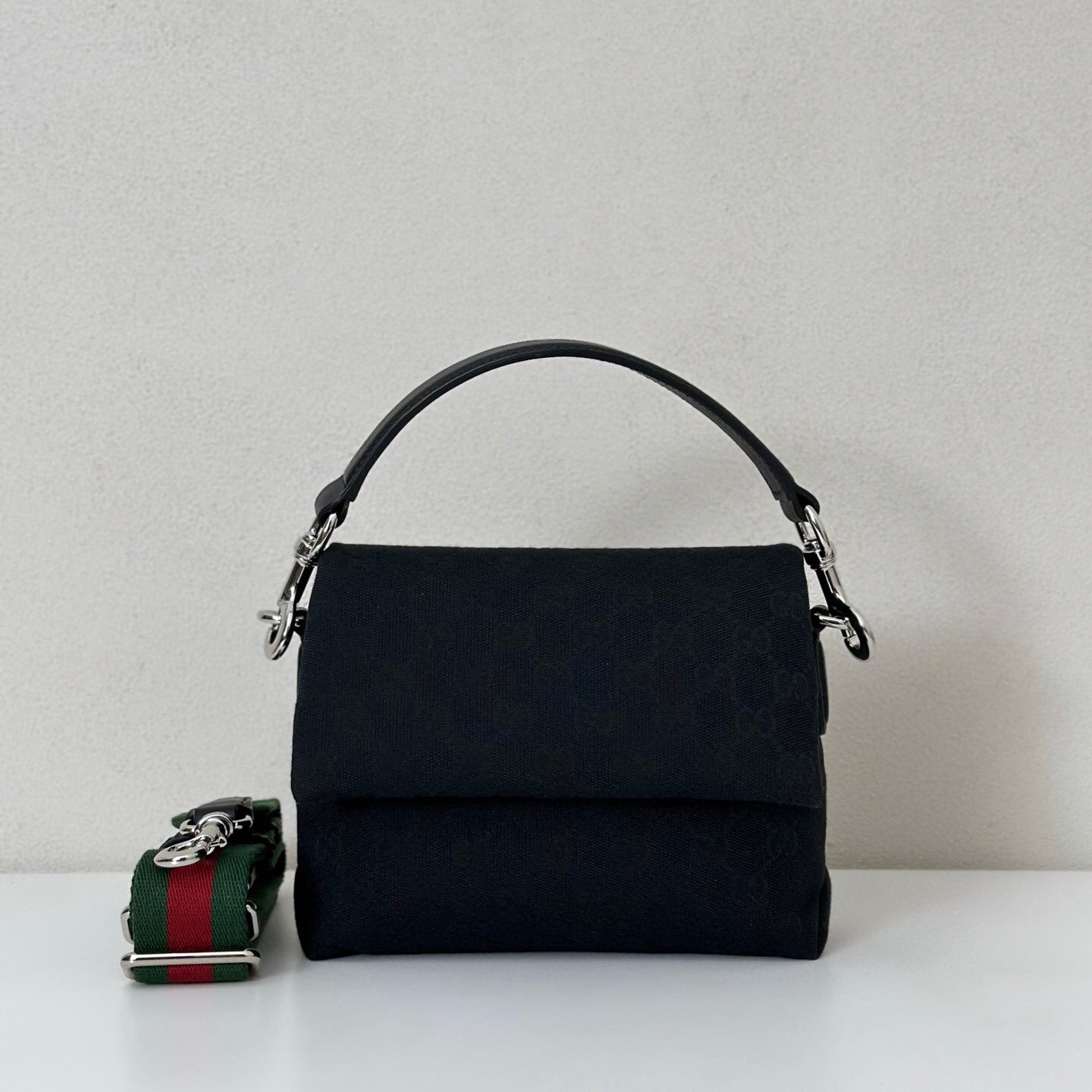 Gucci CANVAS SMALL CROSSBODY BAG