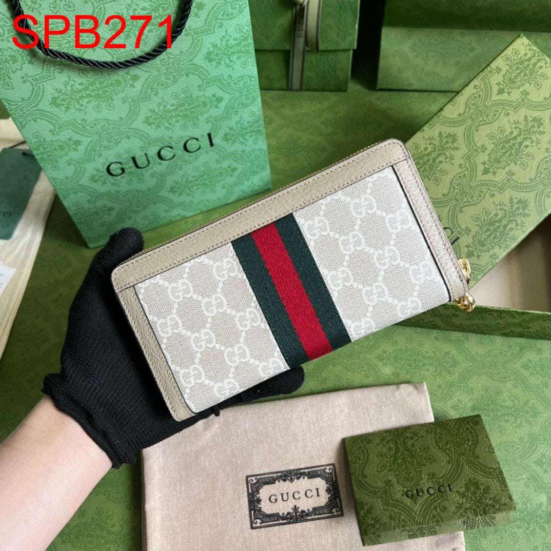 Gucci Ophidia Zip around Wallet