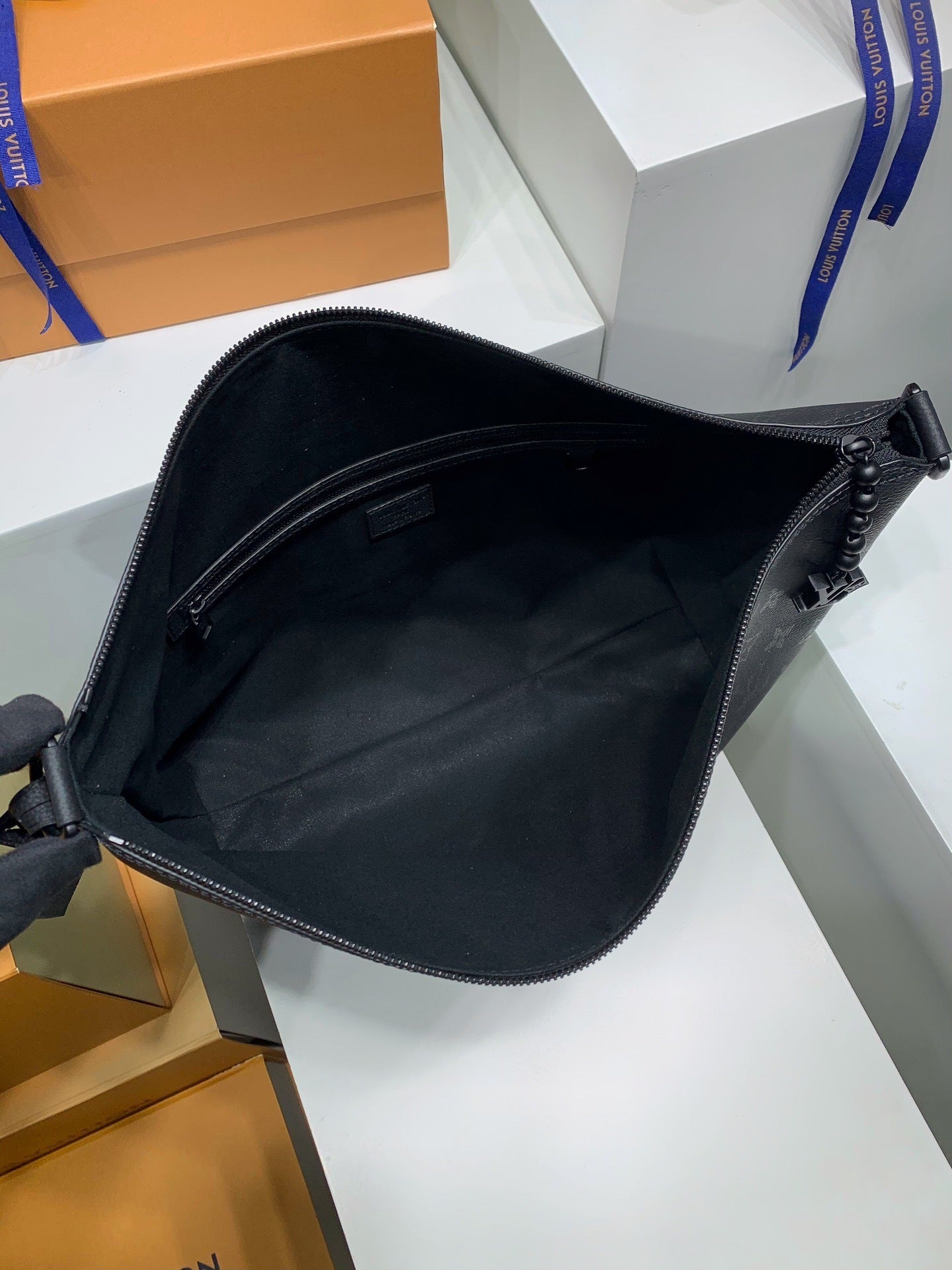 Louis Vuitton Vagabond Hobo Monogram Midnight