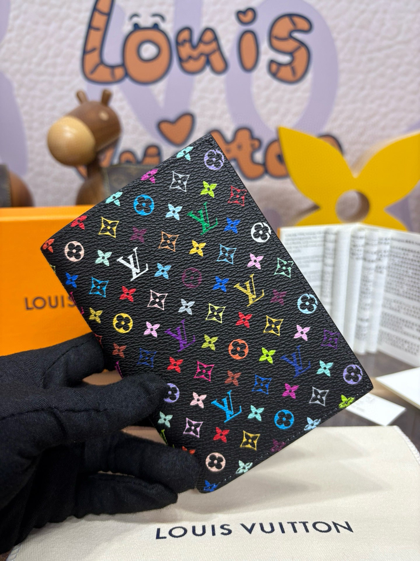 Louis Vuitton LV x TM Passport Cover