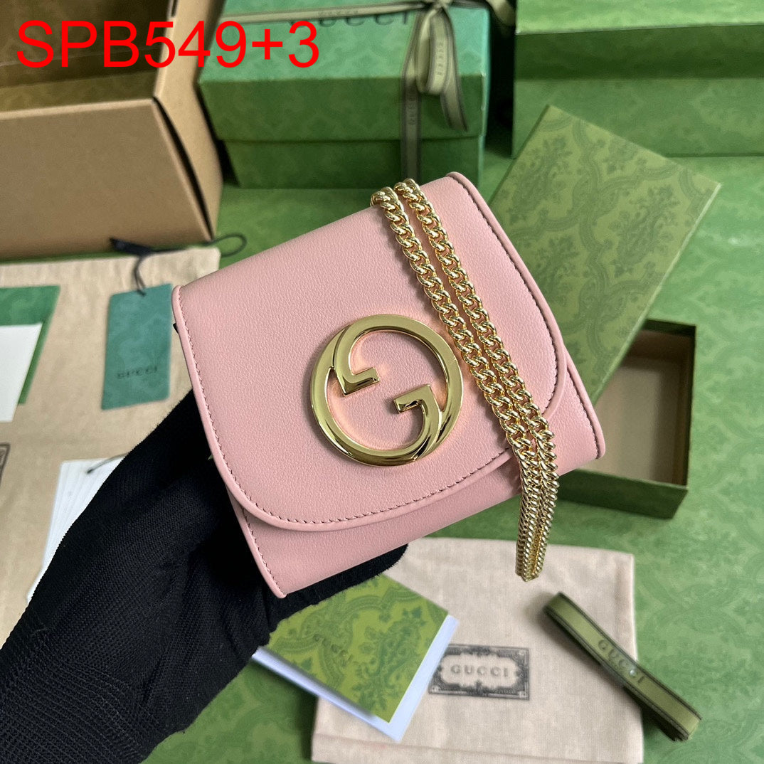 Gucci BLONDIE MEDIUM CHAIN WALLET