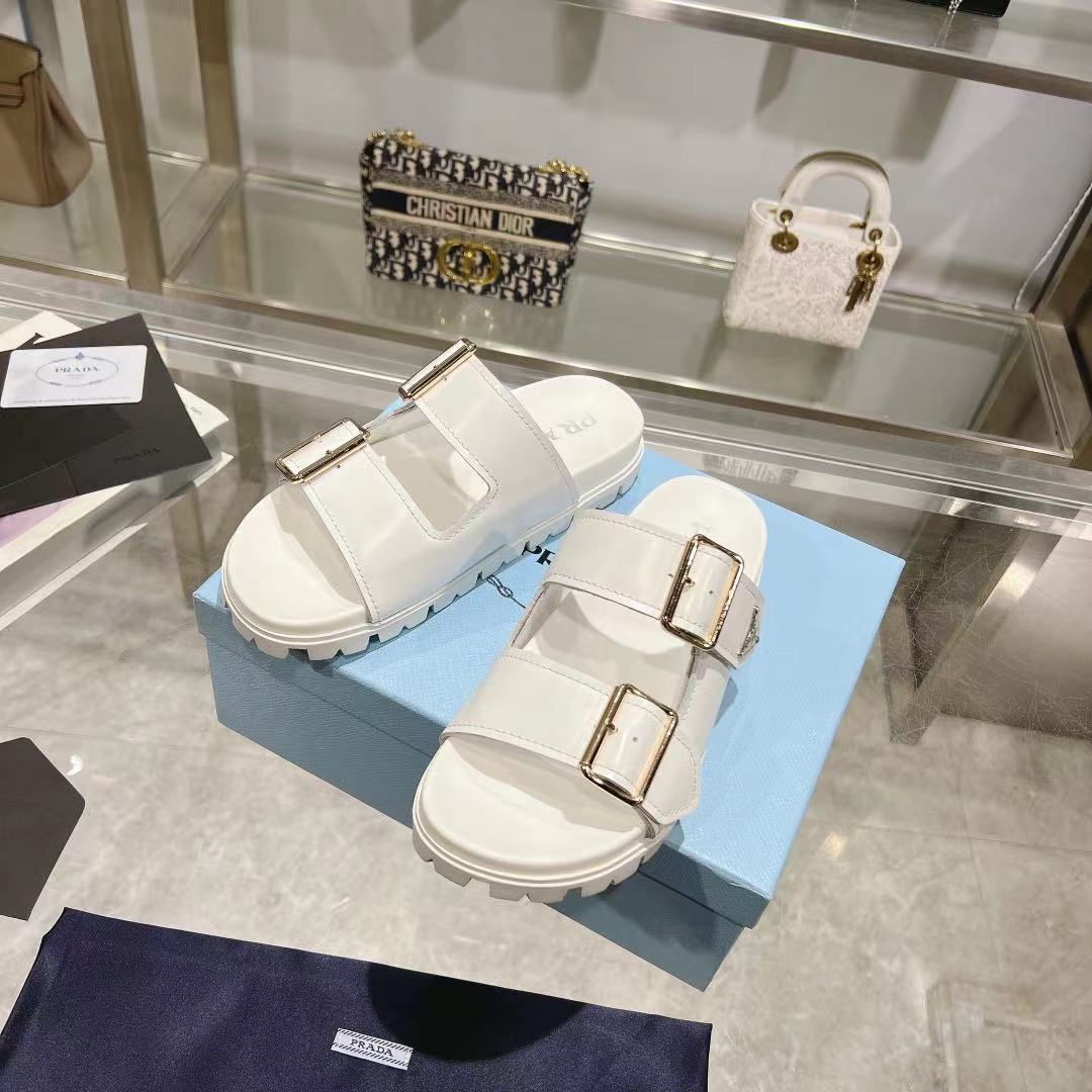 Prada Leather Sandals