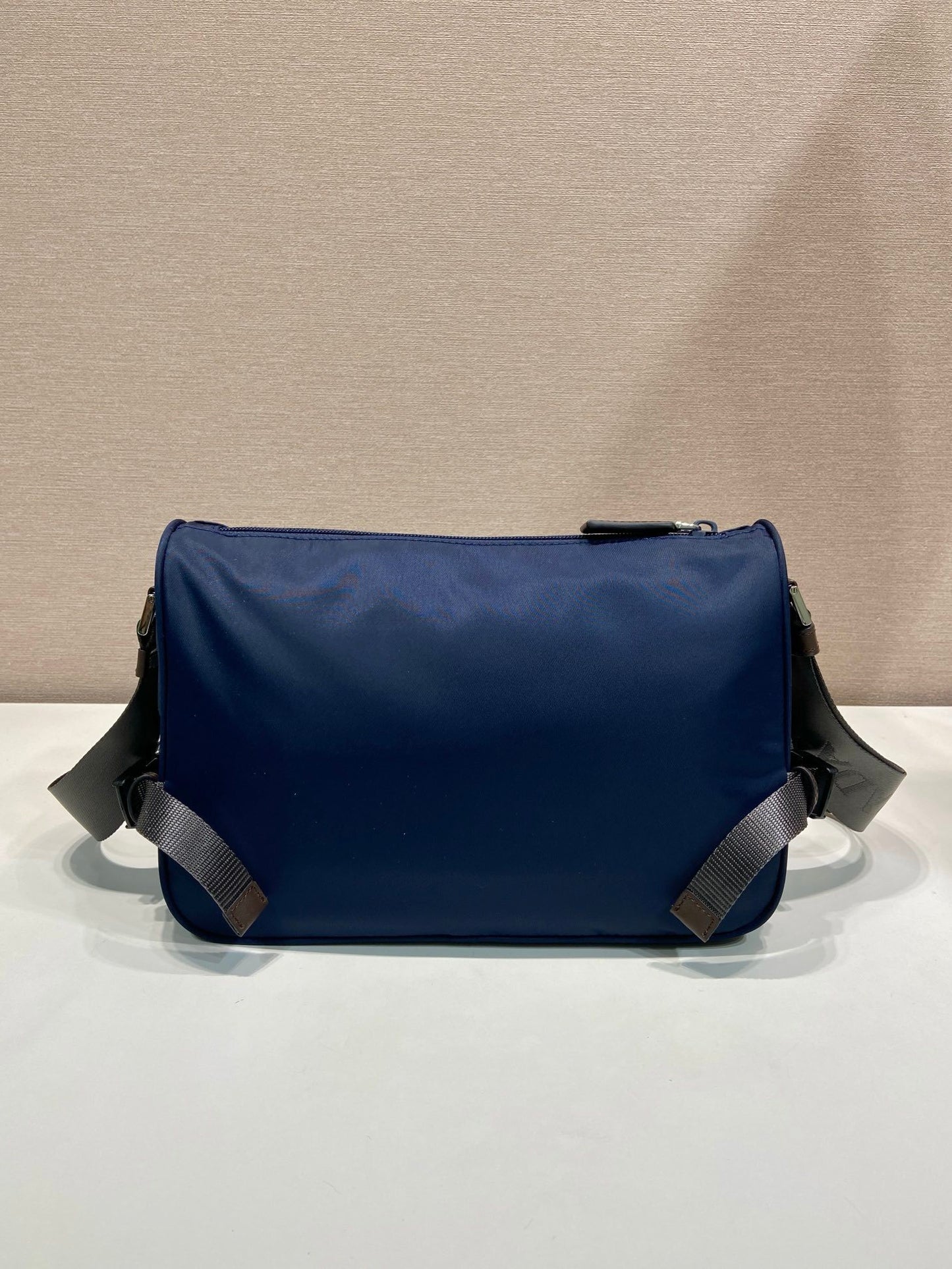 Prada Speedrock Re-Nylon and leather shoulder bag