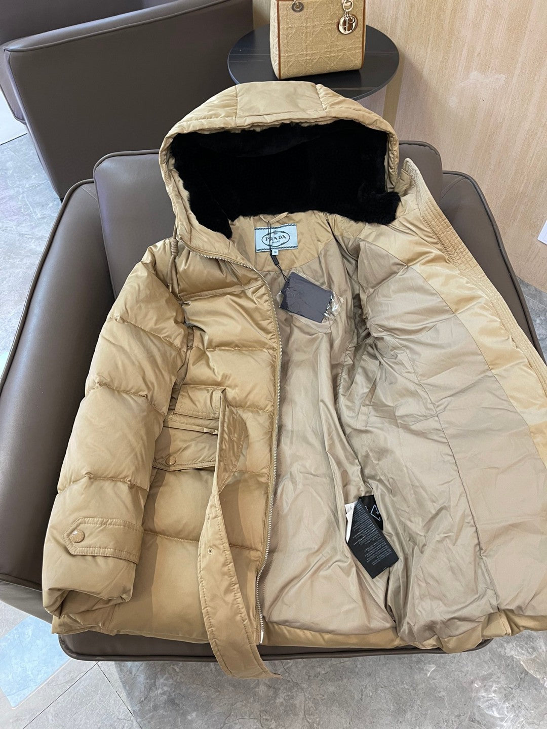 Prada Nylon down coat