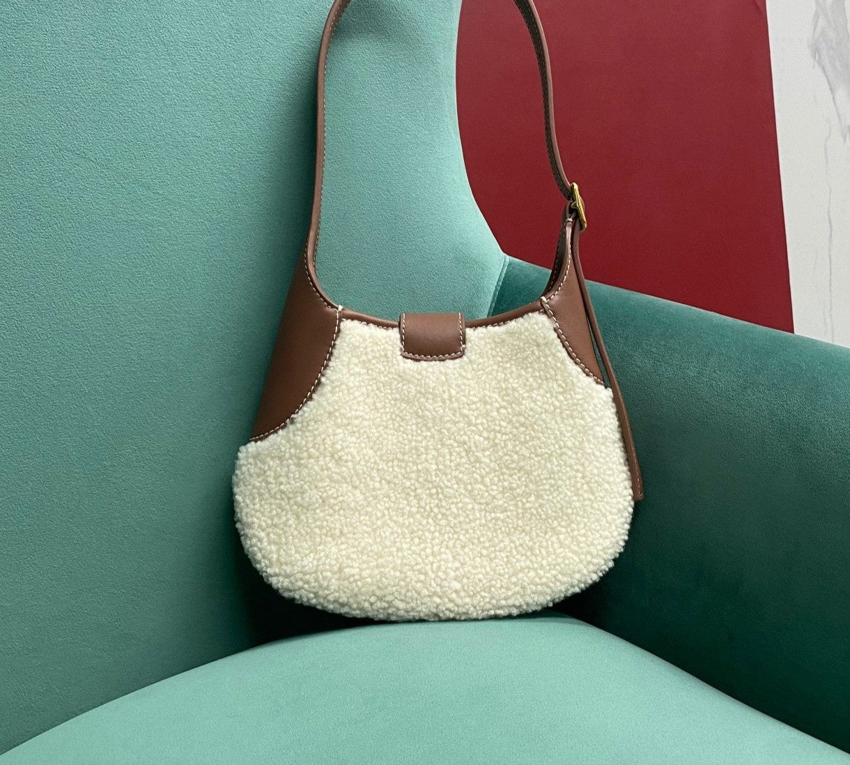 Loro Piana Bobbin Teddy bag