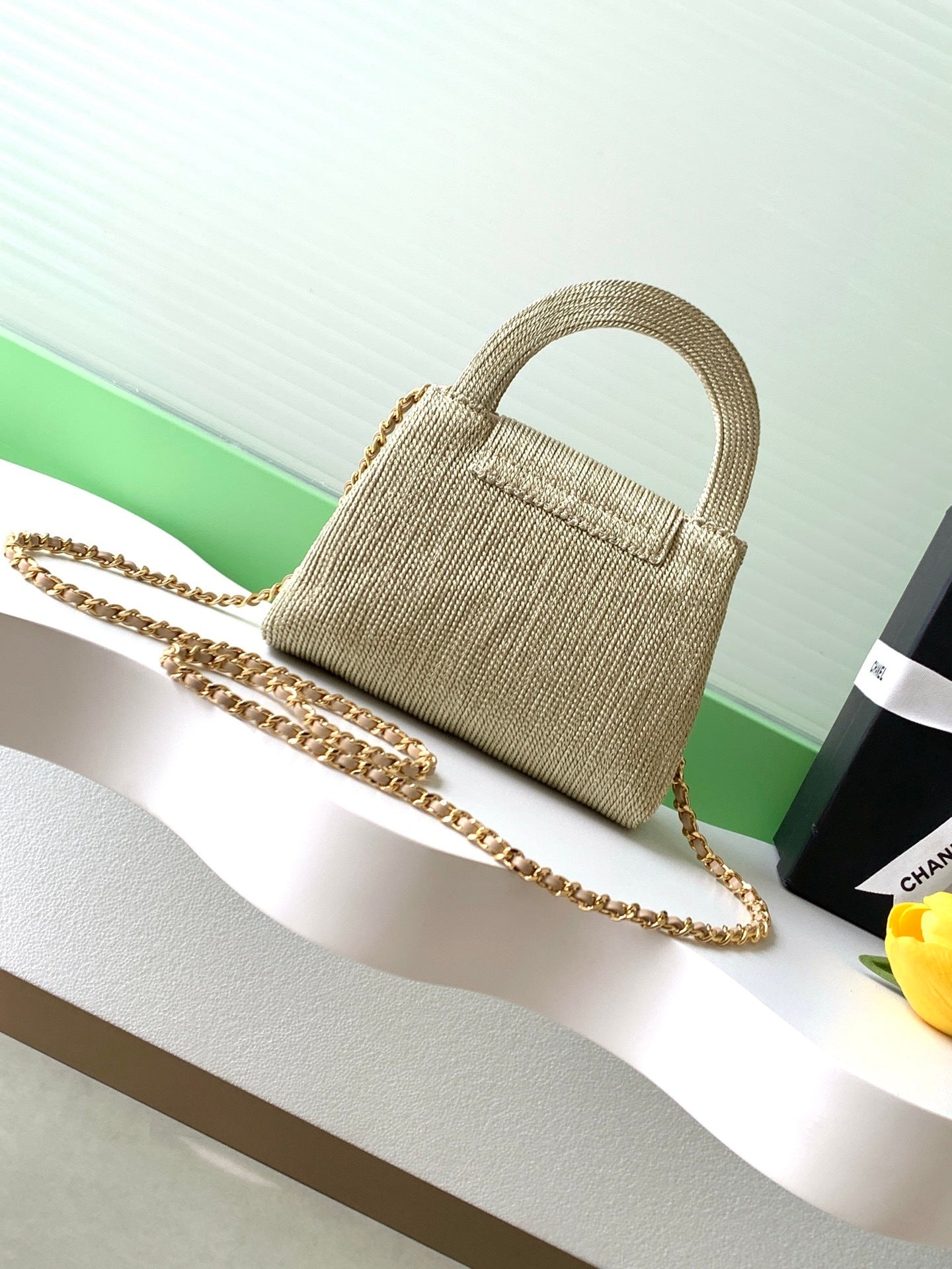 Chanel Top Handle Gold bag