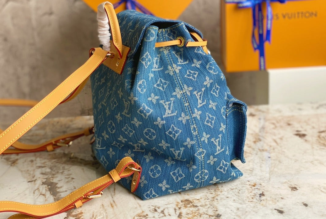 Louis Vuitton Denim Backpack