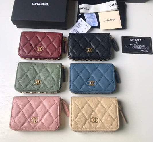 Chanel mini wallet