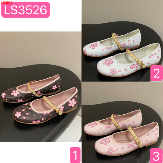 Louis Vuitton LV x TM Cherry Blossom Ballerina Flats