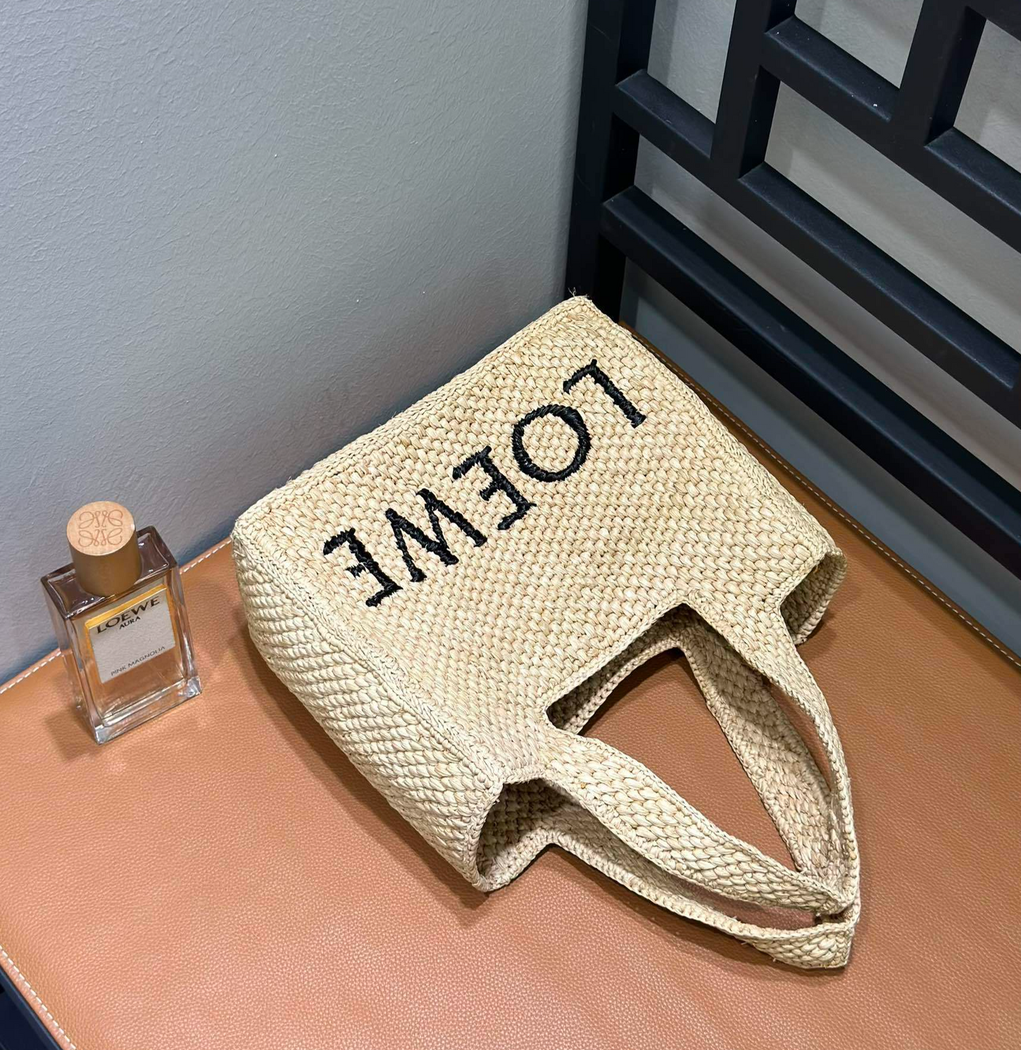 Loewe Straw Tote PM bag