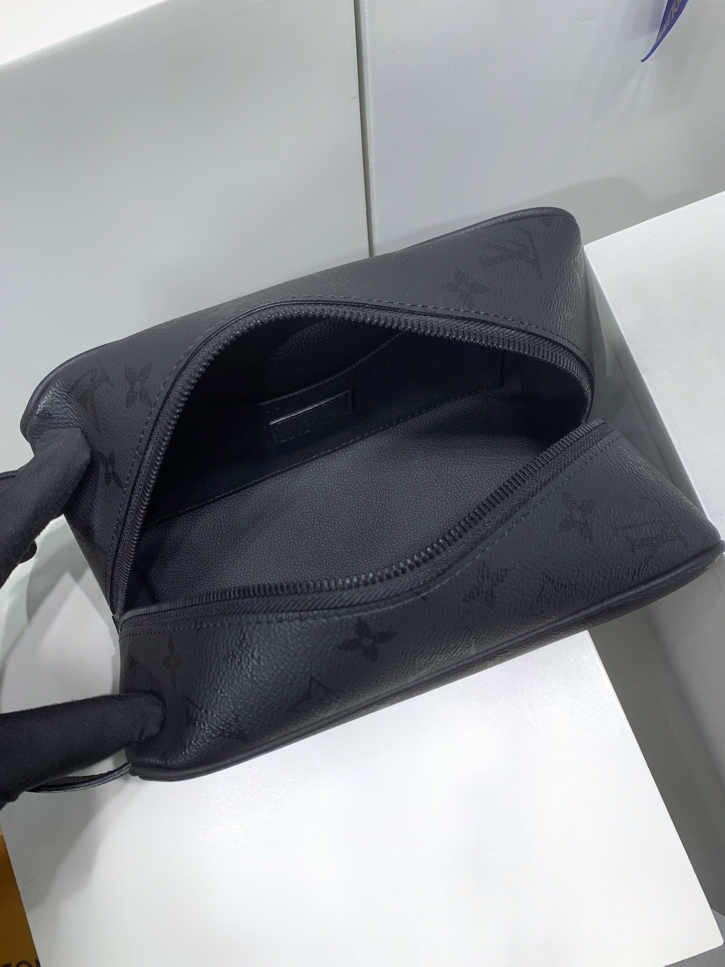 Louis Vuitton Locker Dopp Kit  Monogram Midnight Canvas