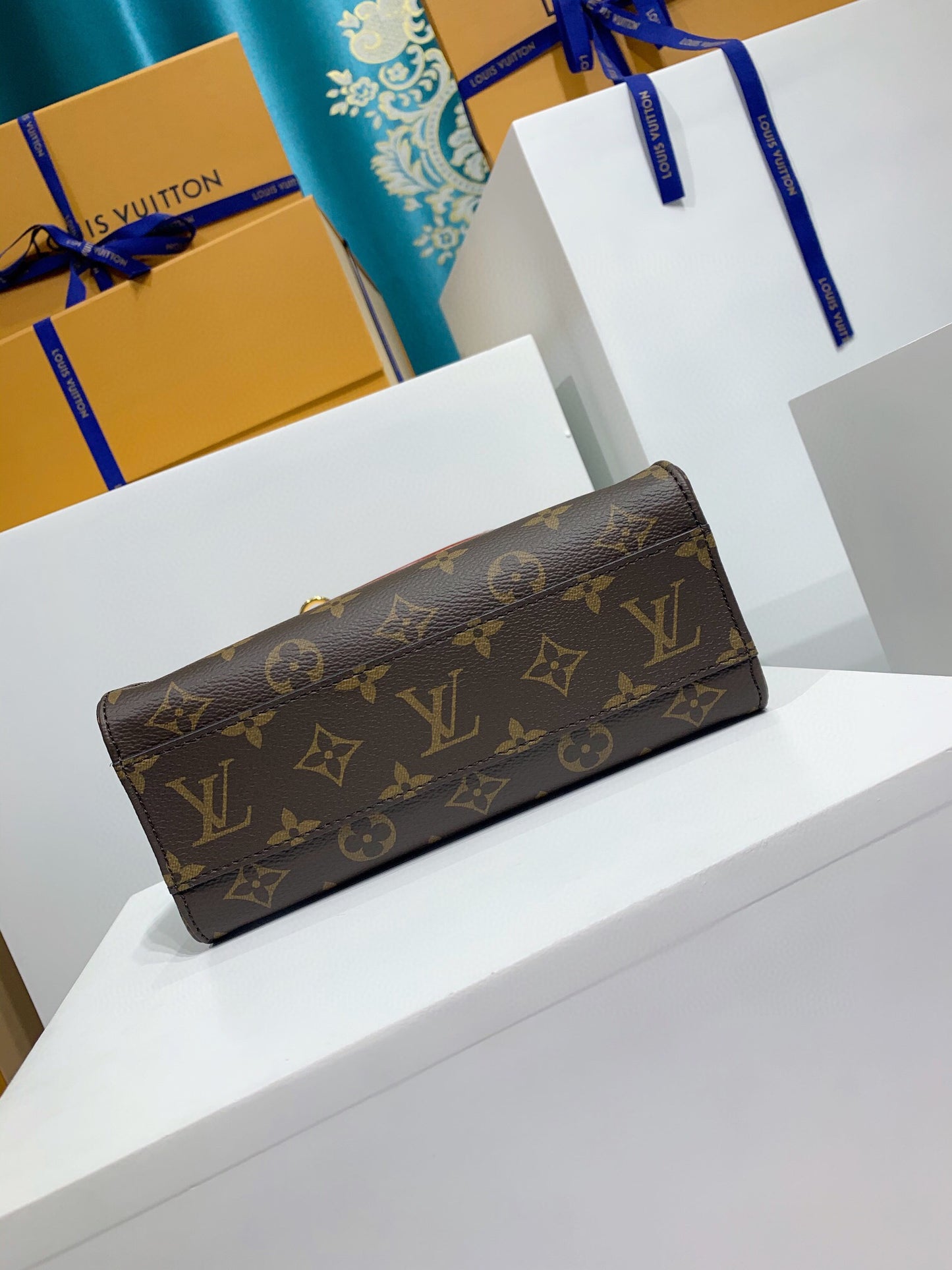 Louis Vuitton Sac Plat BB and PM Monogram