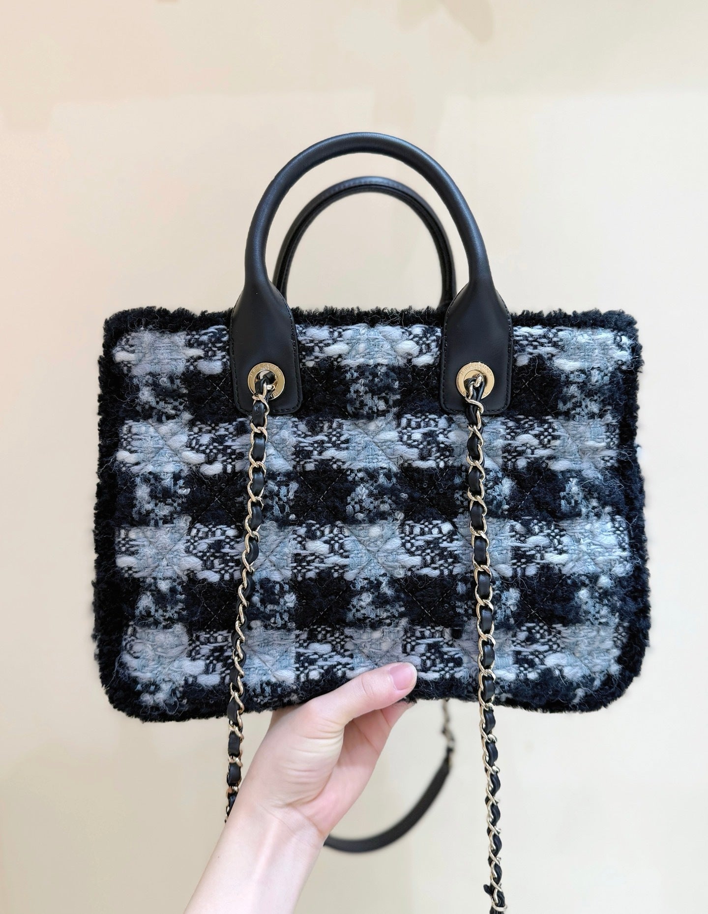 Chanel Small Tote tweed