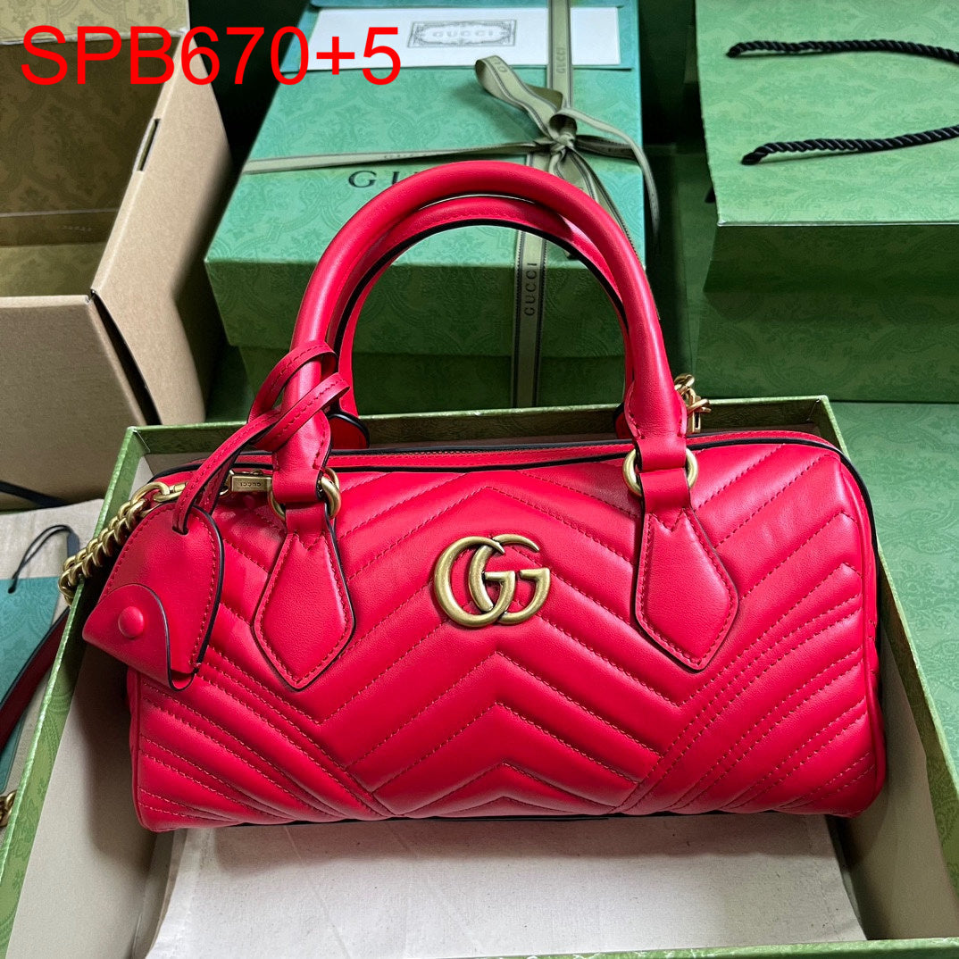 Gucci GG MARMONT SMALL TOP HANDLE BAG