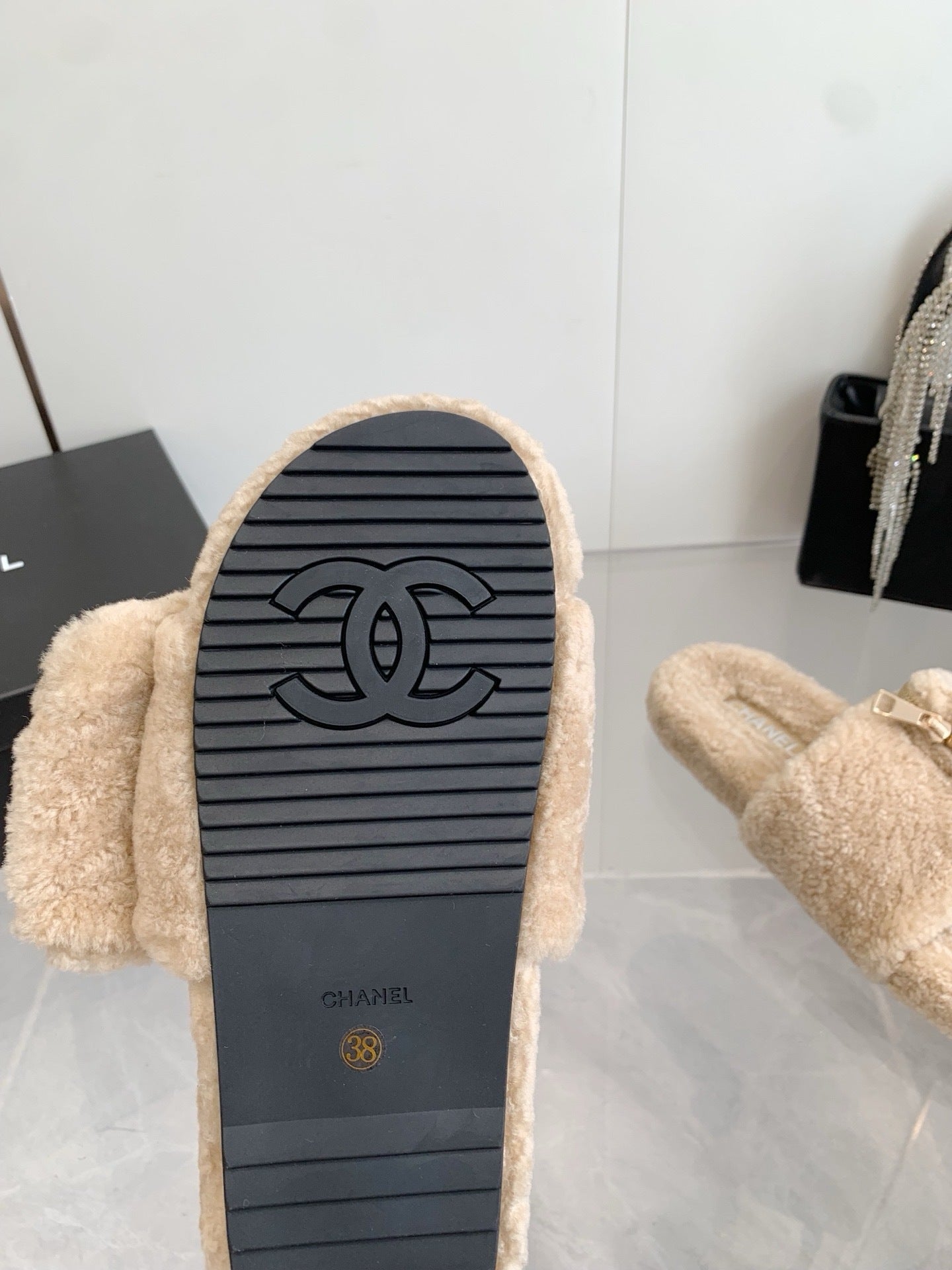 Chanel slippers