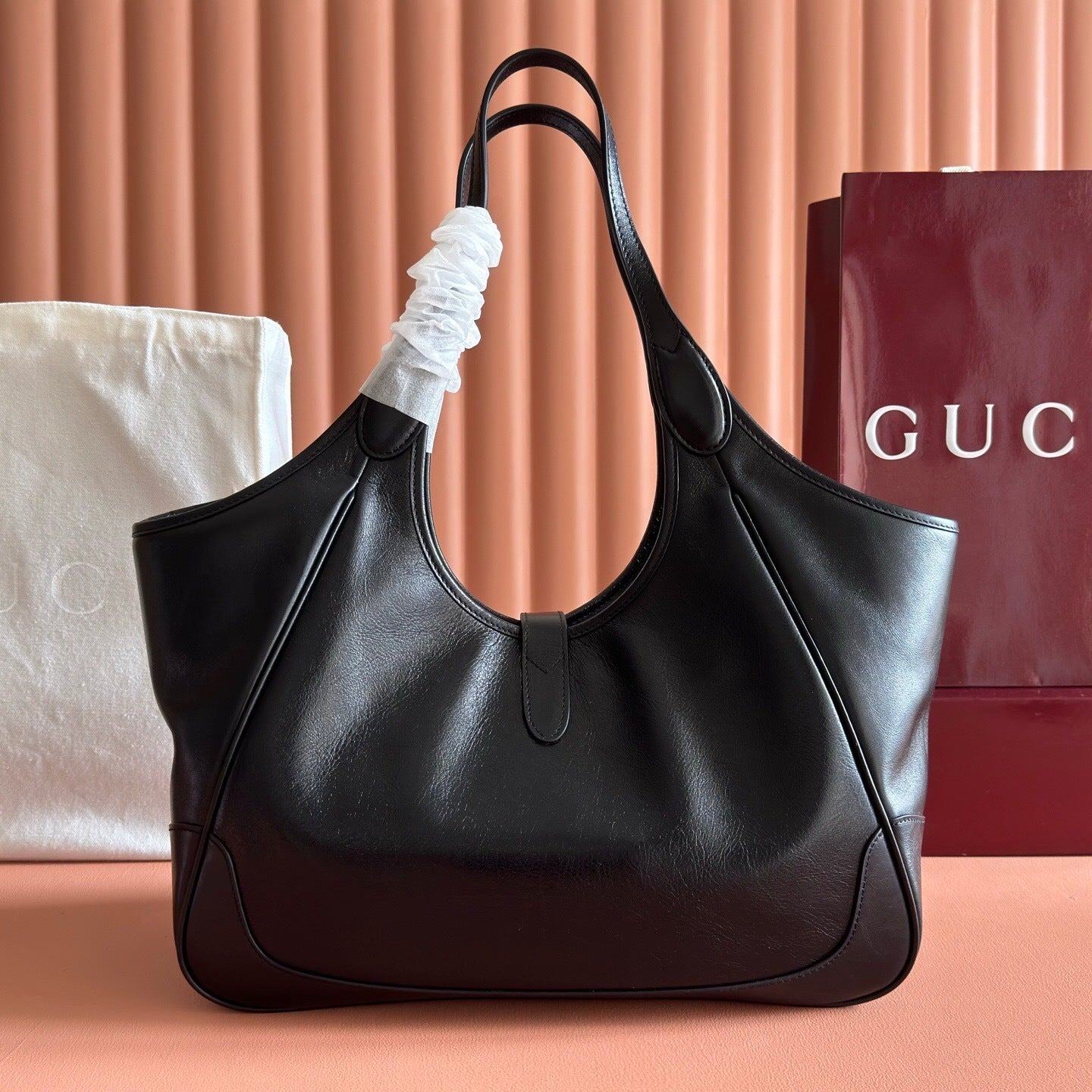 Gucci Mercato Leather medium tote bag
