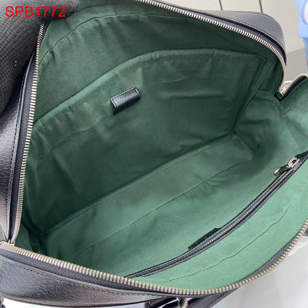 Gucci Ophidia leather large briefcase