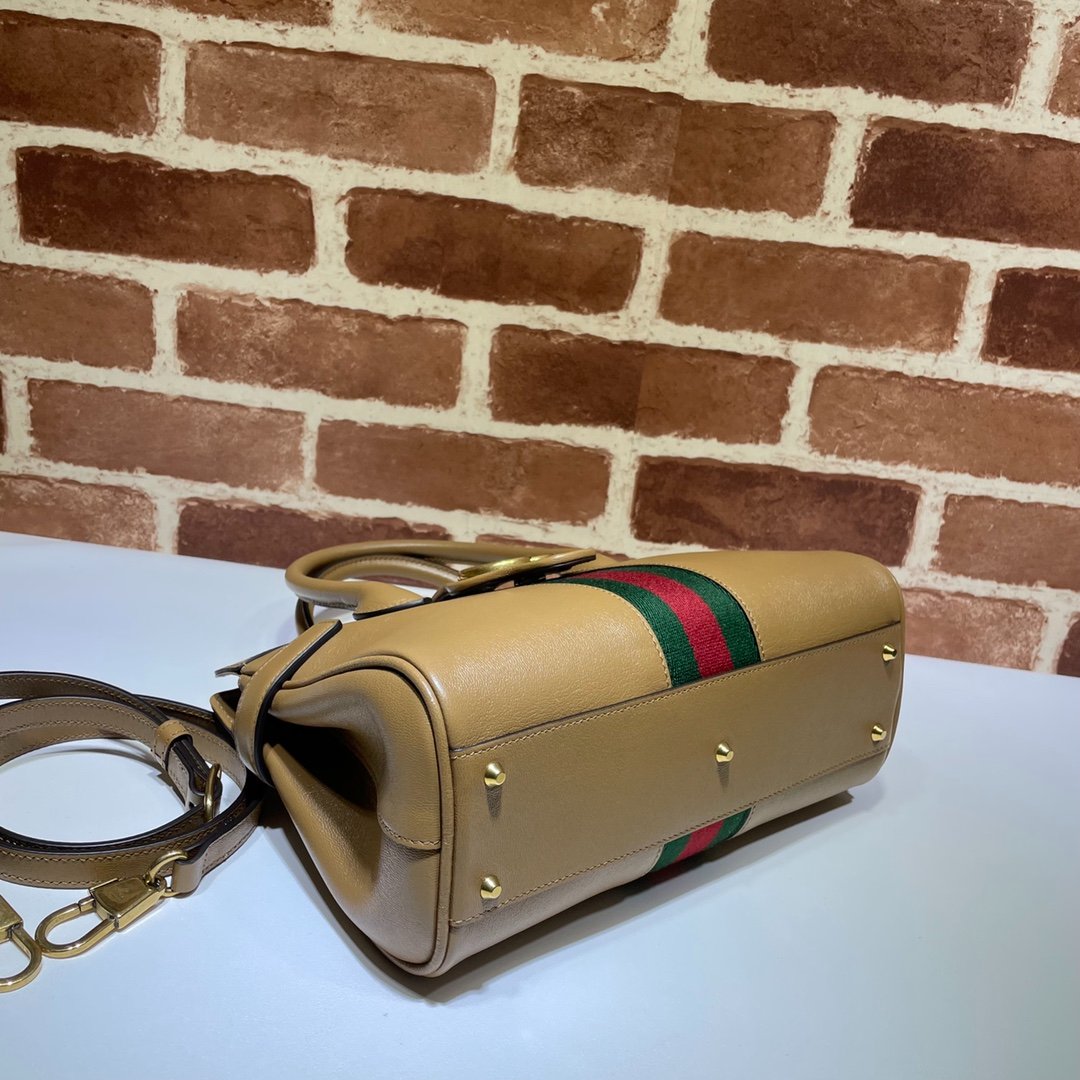 Gucci Small Top Handle Bag with Double G