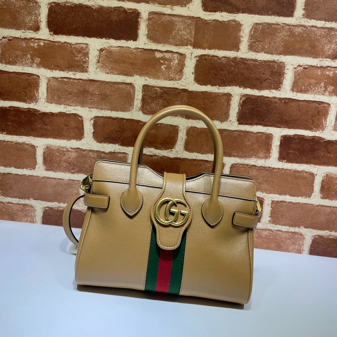 Gucci Small Top Handle Bag with Double G