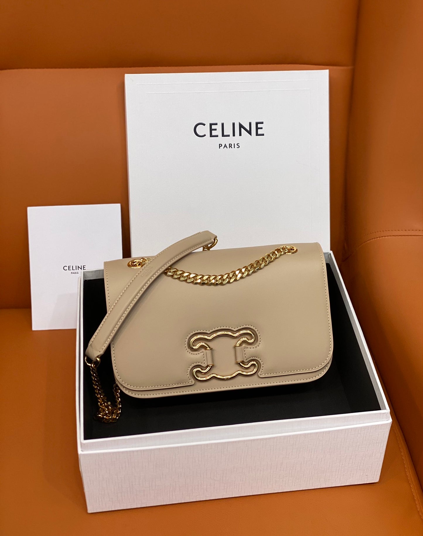Celine Medium Bag Triomphe Frame