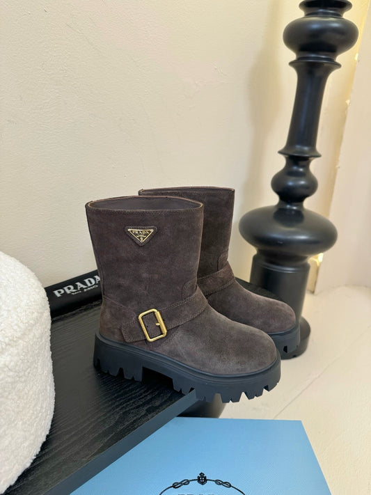 Prada Suede Boots