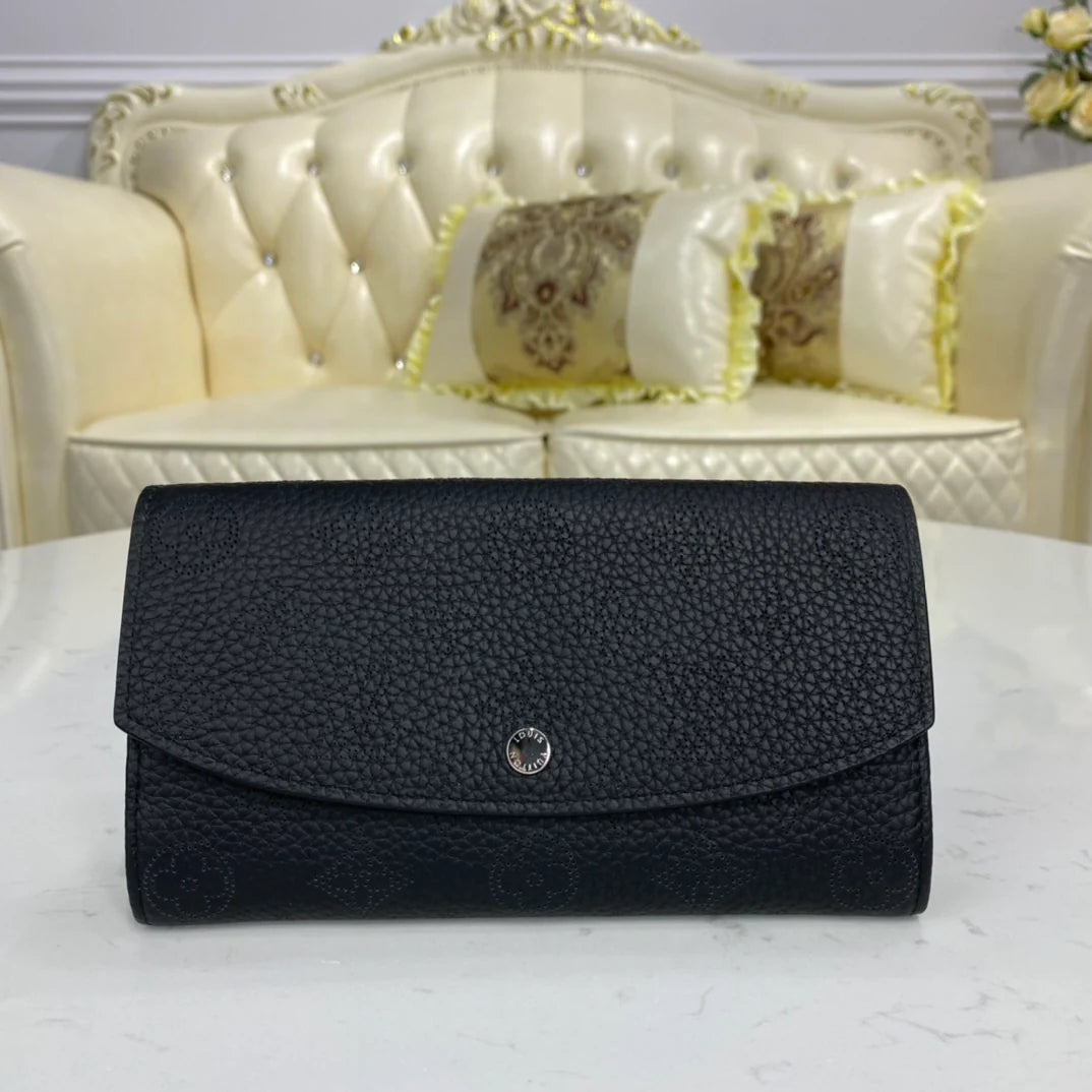 Louis Vuitton Iris Wallet Mahina leather