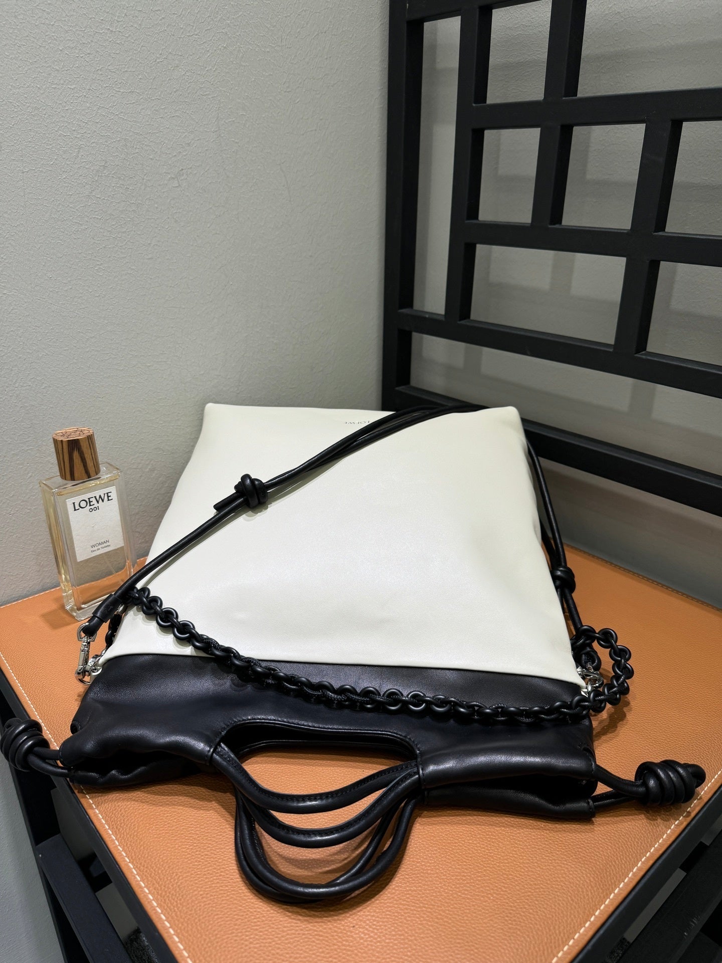 Loewe Flamenco purse tote in mellow nappa lambskin