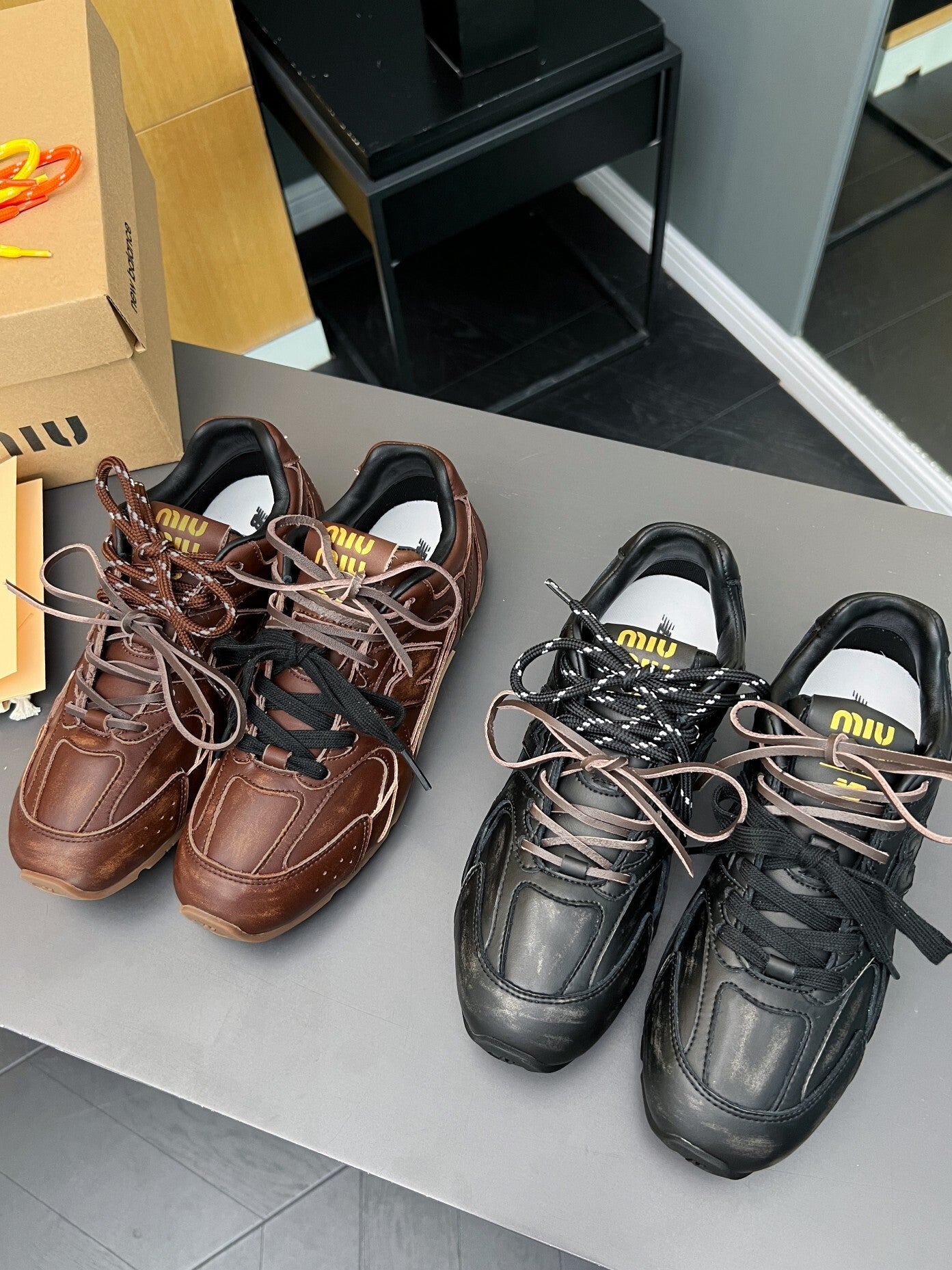 New Balance x Miu miu sneakers