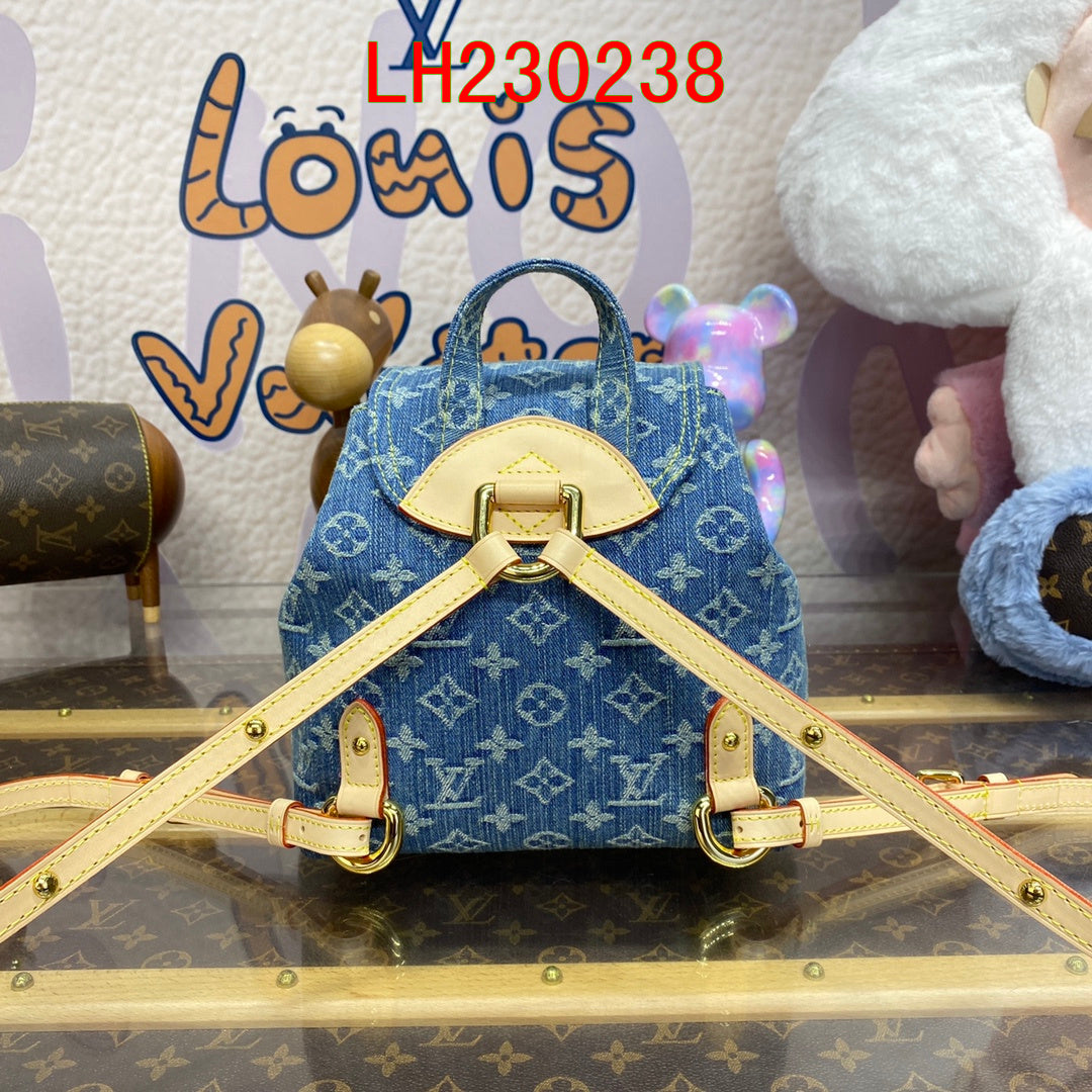 Louis Vuitton Denim Backpack