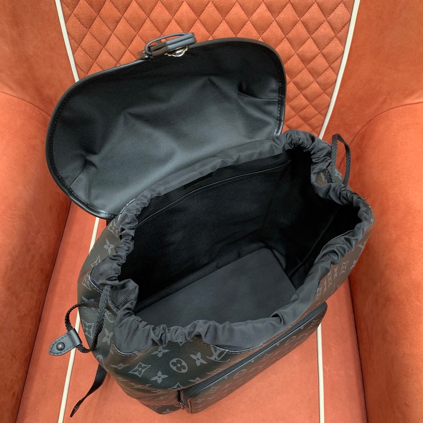 Louis Vuitton Montsouris Backpack Monogram Eclipse