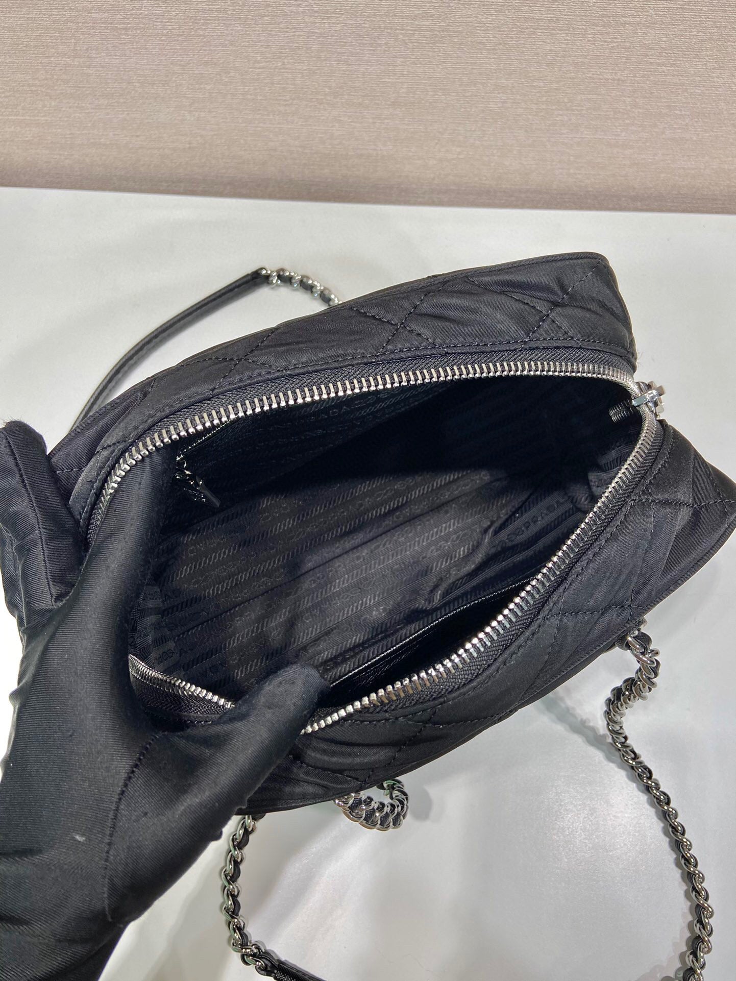 Prada Nylon Small Travel Bag