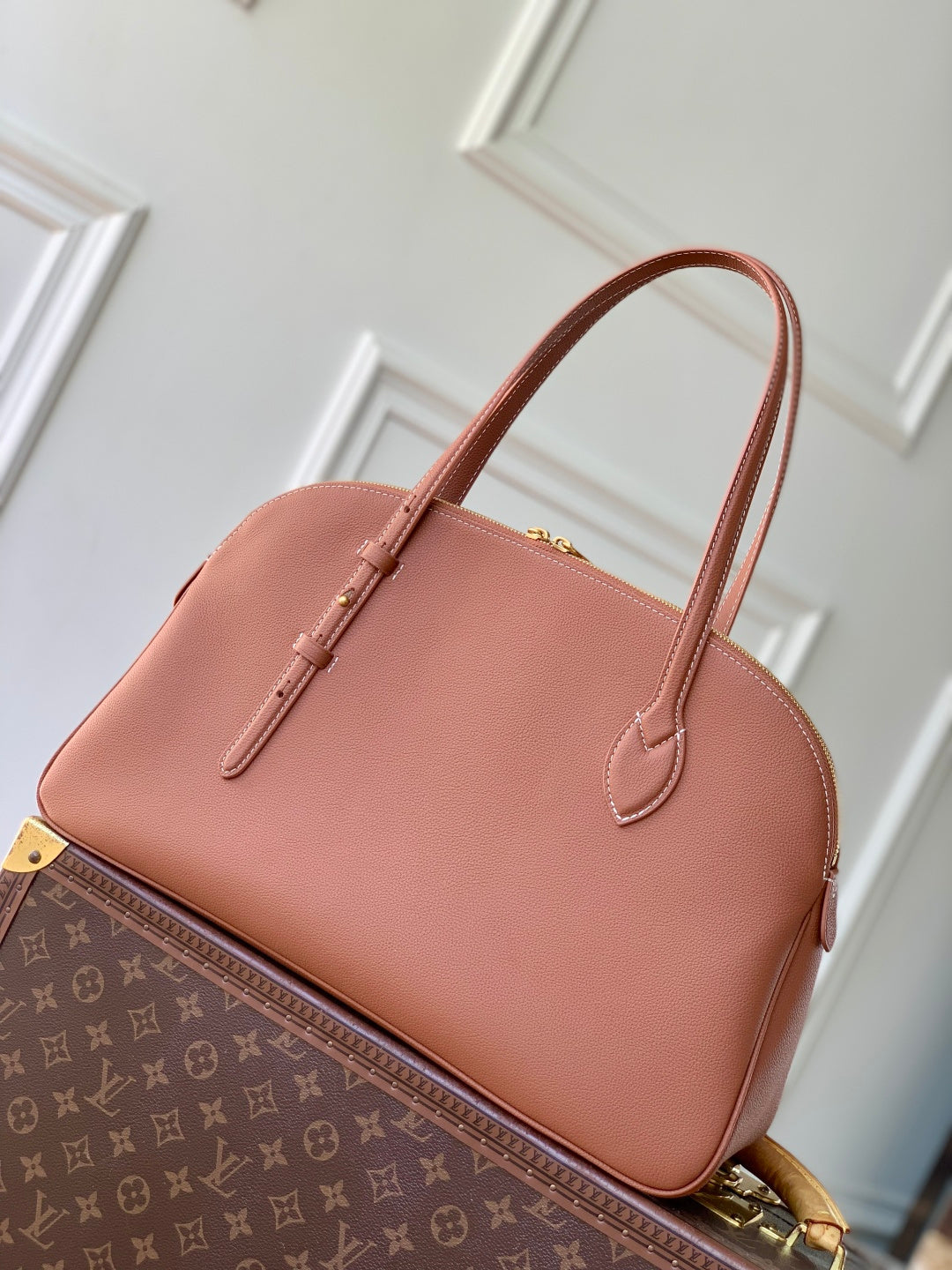 Louis Vuitton Duffle Tote leather bag