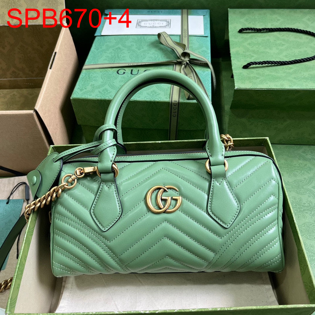 Gucci GG MARMONT SMALL TOP HANDLE BAG