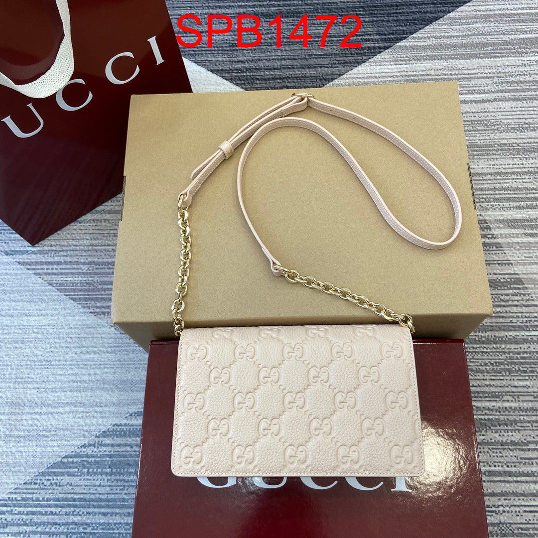 Gucci Emblem mini shoulder bag