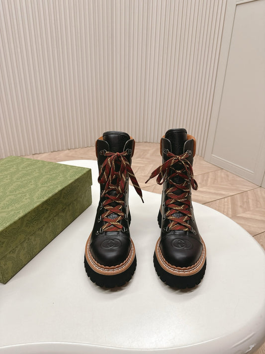 Gucci Leather Boots