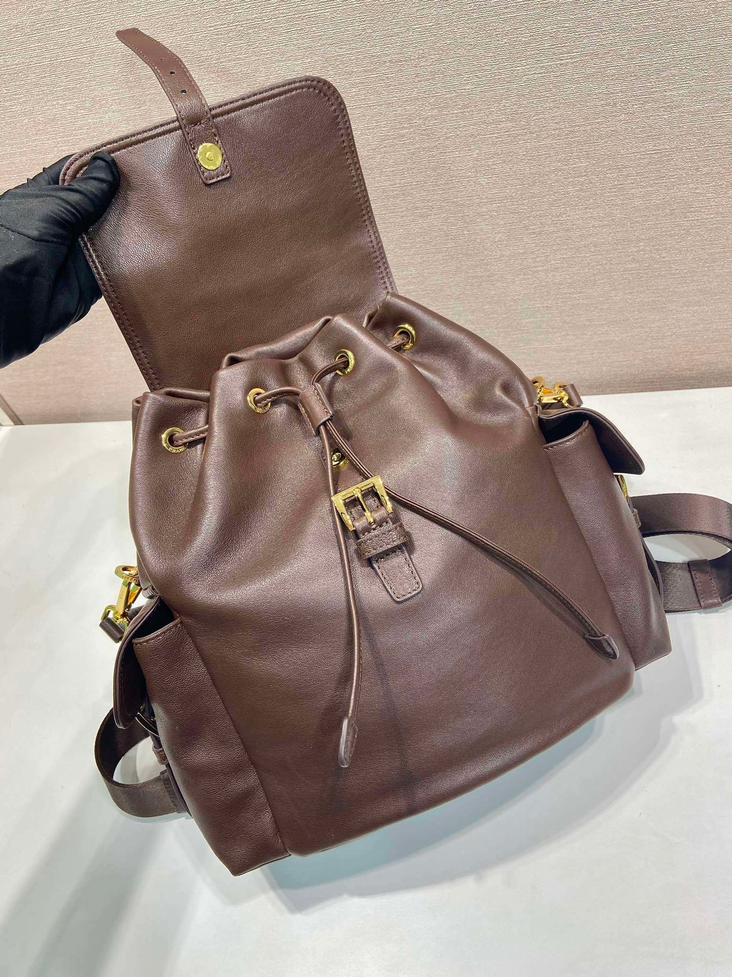 Prada Vintage leather Bacpack