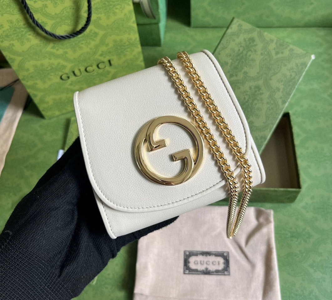 Gucci BLONDIE MEDIUM CHAIN WALLET