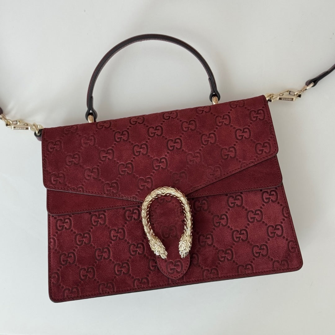 Gucci Suede Dionysus Small Tote