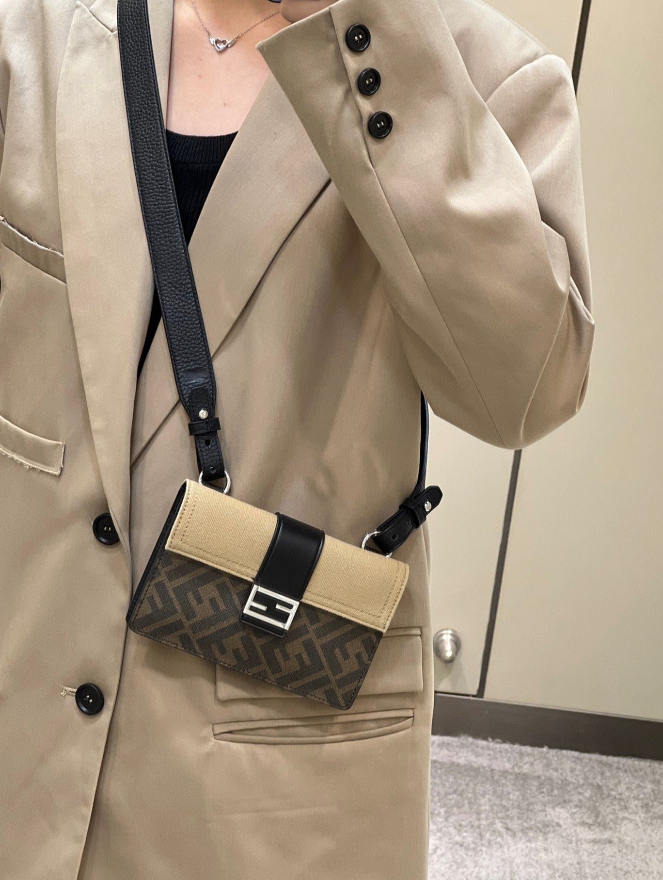 Fendi Mini Baguette Bag