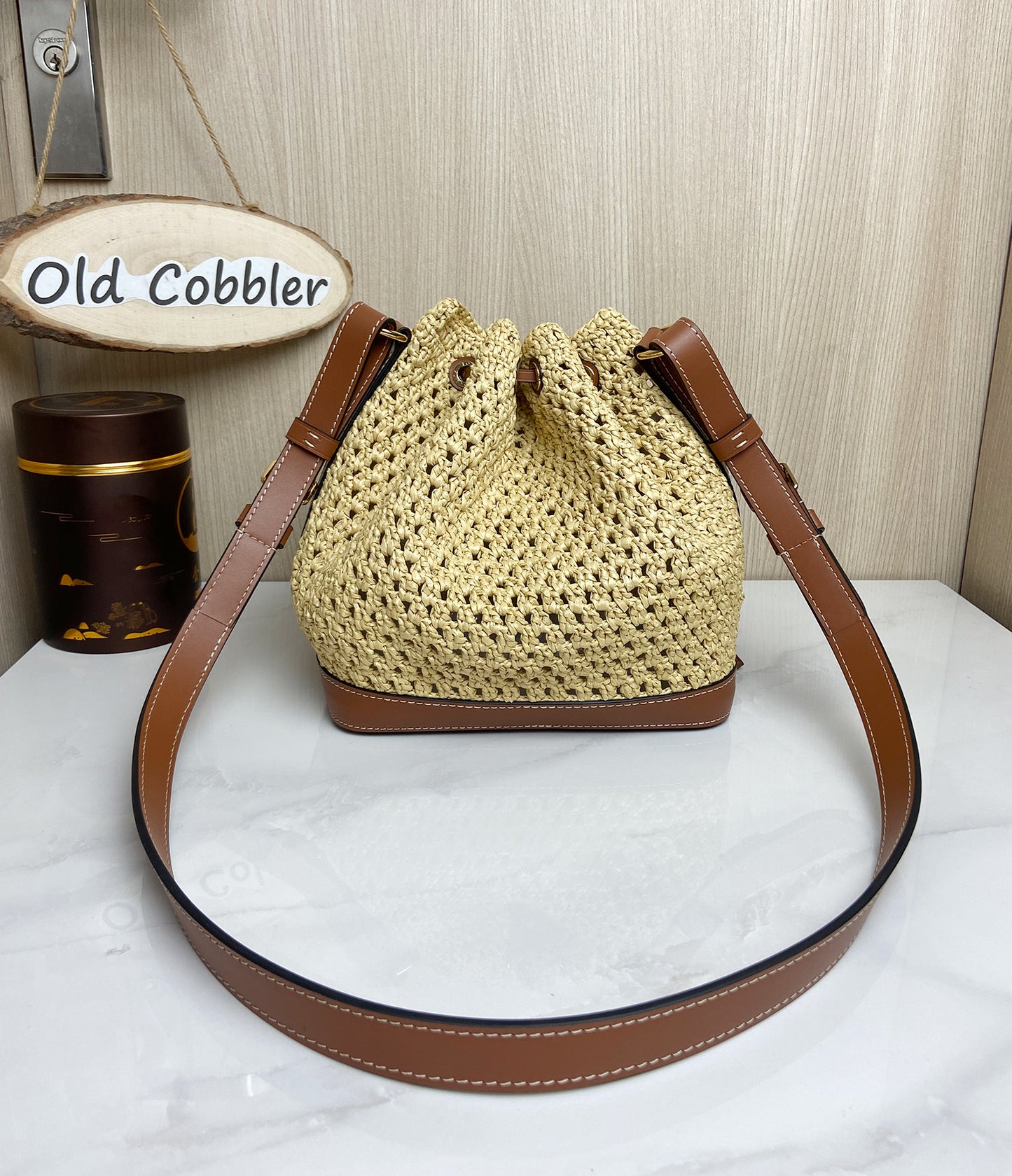 Louis Vuitton Noe BB in raffia