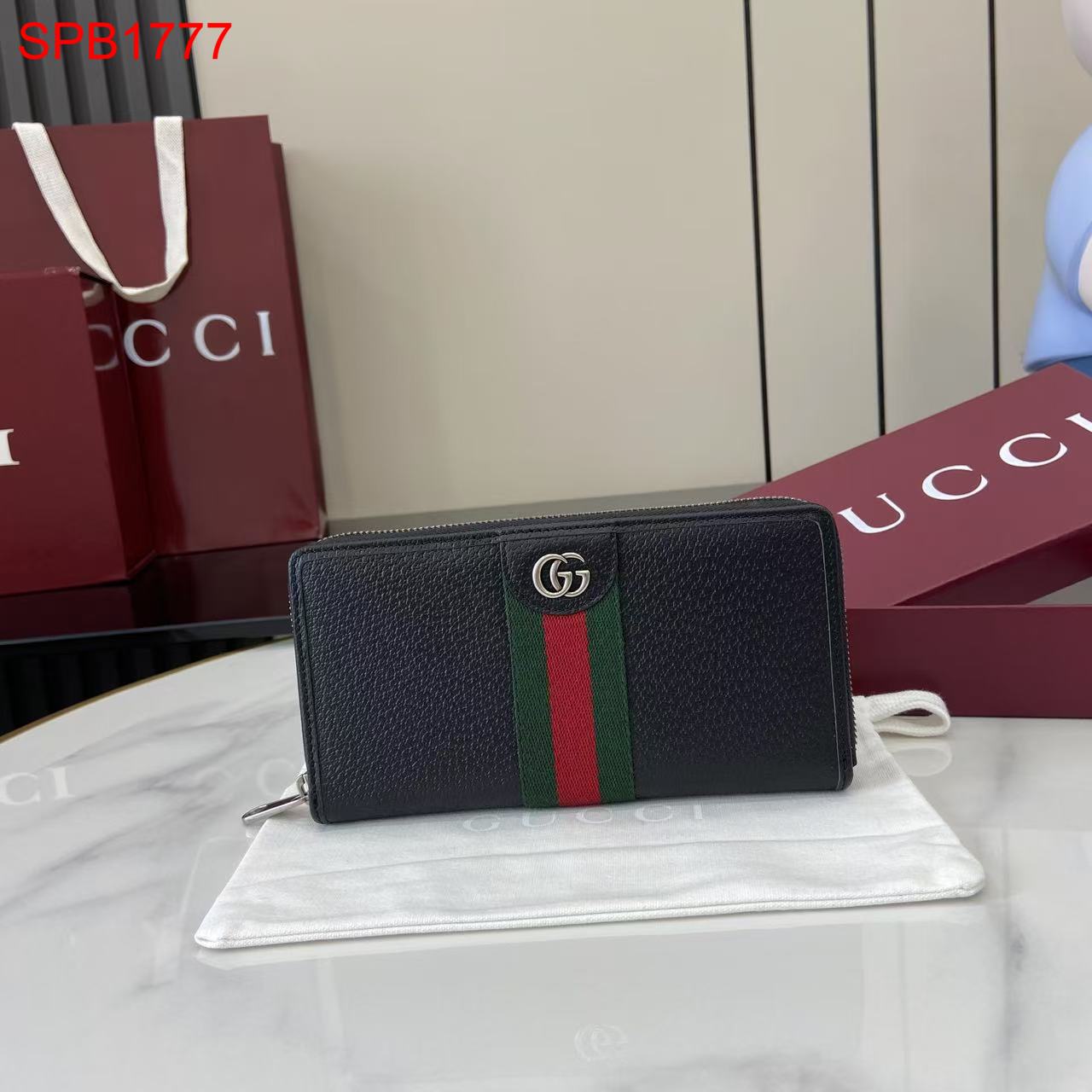 Gucci Ophidia leather wallet