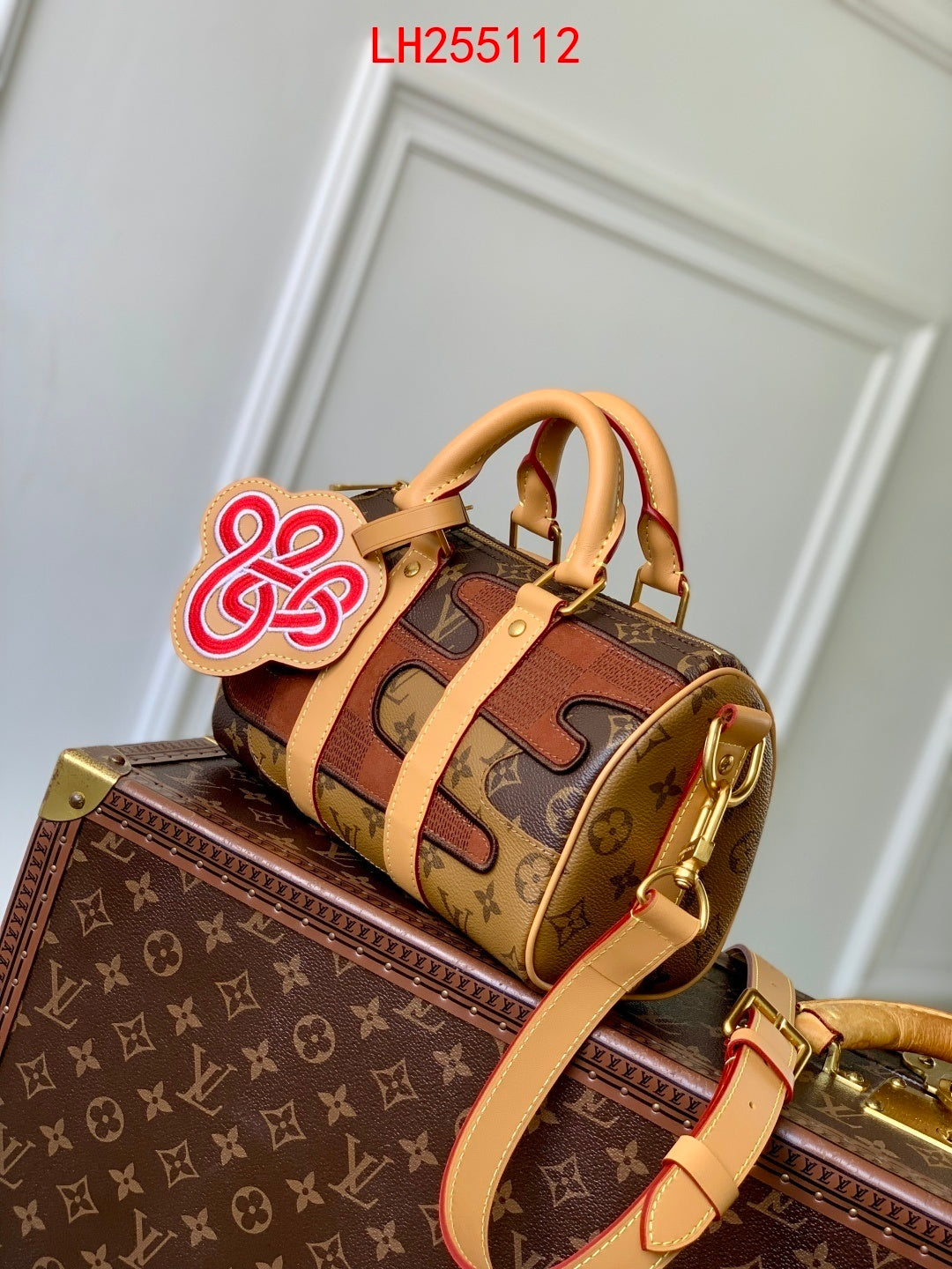 Louis Vuitton Keepall Bandoulière 25 Japanese boro technique