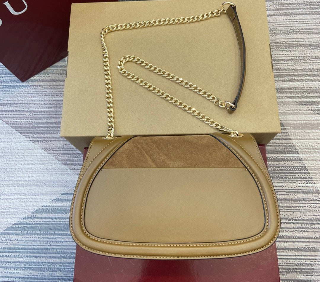 Gucci Blondie suede bag