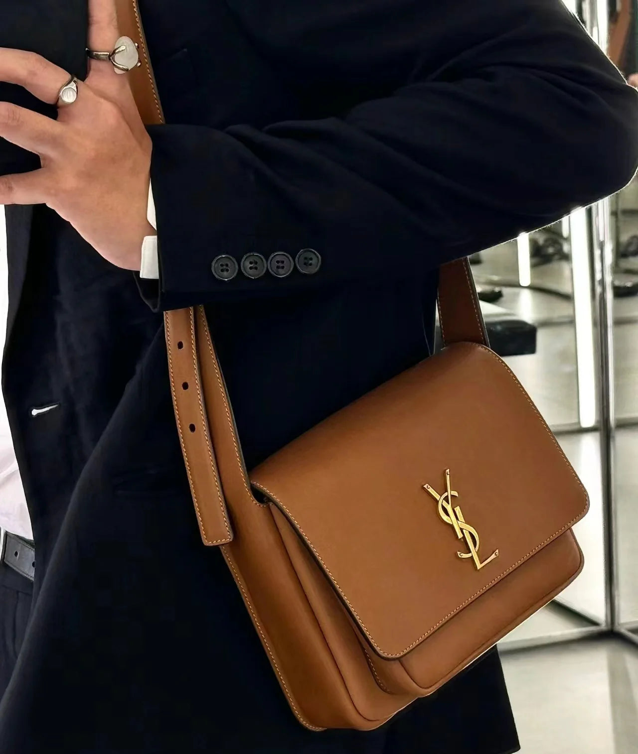 YSL Niki leather bag