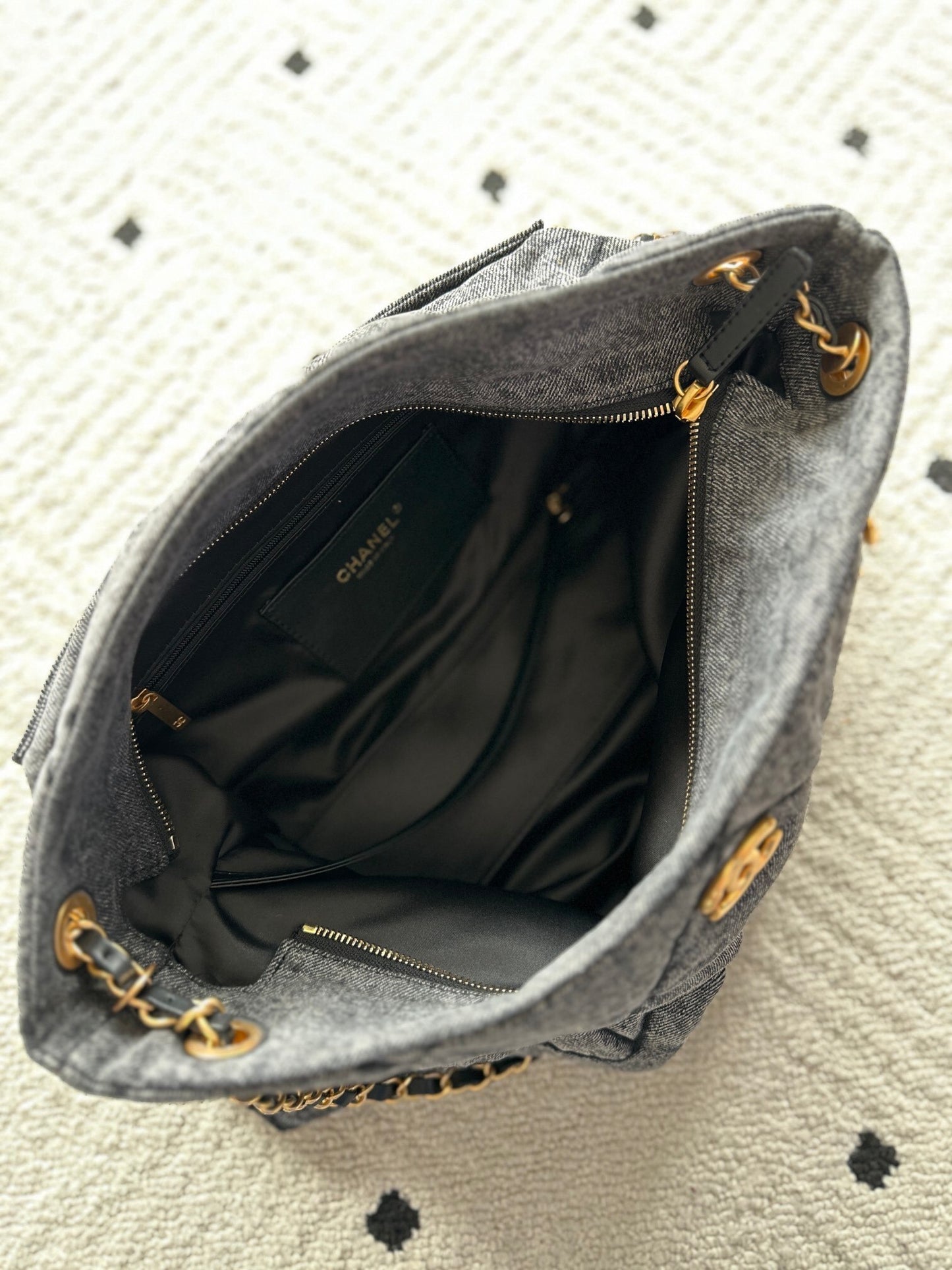 Chanel Maxi Borsa Denim bag