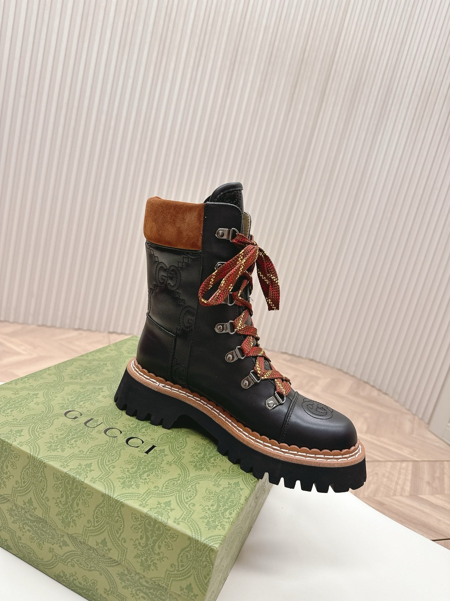 Gucci Leather Boots