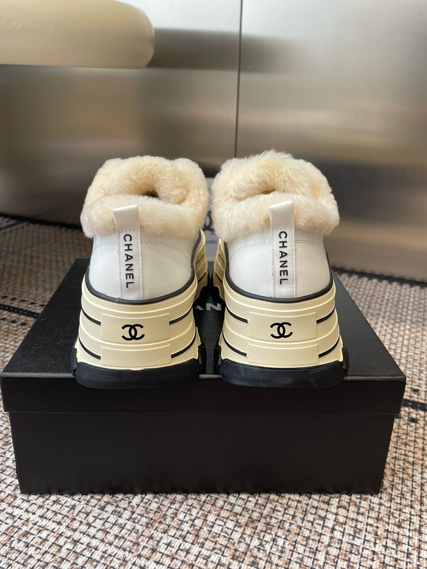 Chanel Teddy Sneakers
